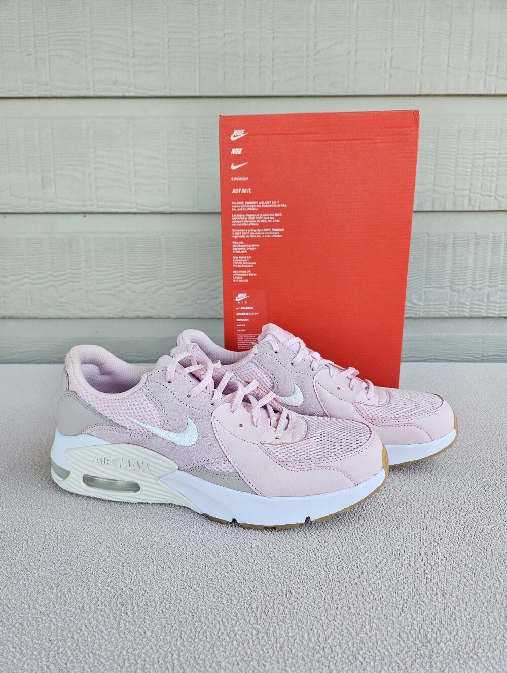 Nike Air Max Excee Running Sneaker Women SZ 10 Pink Foam White CD5432-605